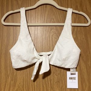Amuse Society Quinn Bralette Bikini Top‎ Size L